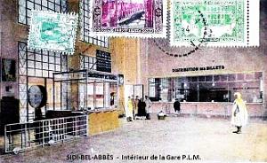 Sidi-Bel-Abbes - Gare - Interieur